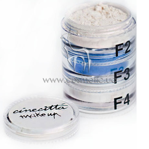 ���� � ����� ����������� �������� 3 ����� Cinecitta Make Up Pyramid Powder Eyeshadows �F2-F4