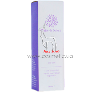 ����� ��� ������ ���� ���� Claire de Nature Face Scrub For Oily Skin