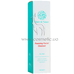 ����� ��� �������� ��� ����� ���� Claire de Nature Foaming Facial Cleanser For Dry Skin