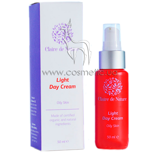������� ������ ���� ��� ������ ���� Claire de Nature Light Day Cream For Oily Skin