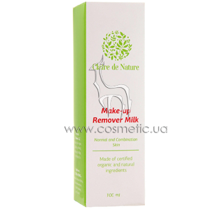������� ��� ������ ������� ��� ���������� � ��������������� ���� ���� Claire de Nature Make-up Remover Milk For Normal And Combination Skin