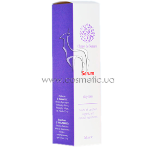 ��������� ��� ������ ���� ���� Claire de Nature Serum For Oily Skin