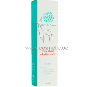 ���������� ����������� �������� ��� ����� ���� Claire de Nature Two-phase Micellar Water For Dry Skin