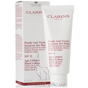 ������������� ������, ��������� ���������� ����� �� ����� Clarins Body Hand Age-Control SPF 15