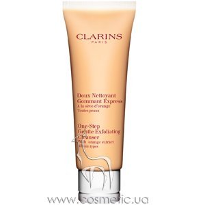 �������� ��� ������� ���� � ������ �������������� � ���������� ��������� Clarins One-Step Gentile Exfoliating Cleanser with Orange Extract