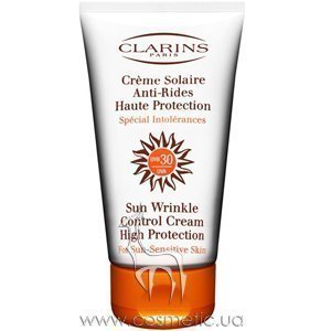 ���� � ��������� �������, ��������������� ��������� ������ Clarins SUN Wrinkle Control Cream SPF 30