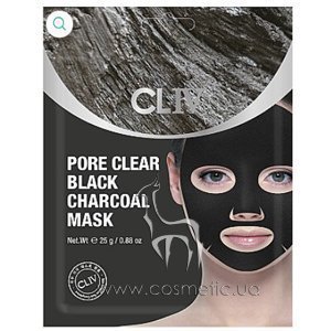 ����� � ������ ����� ��� �������� ��� �� ����������� CLIV Pore Clear Black Charcoal Mask