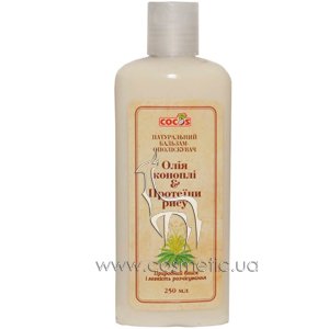 ������� �������������� ������ ������� � �������� ���� Cocos Hemp Oil and Rice Proteins Hair Balm