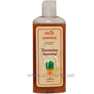 ������� �� �������� ����� � ���������� ������� Cocos Wheat Proteins Shampoo