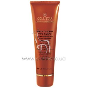 Скраб для подготовки кожи к нанесению автозагаров Collistar Abbronzatura Senza Sole Magic Scrub Face-Body