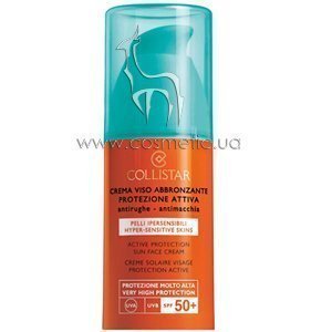 �������� �������� ���� ��� ���� Collistar Active Protection Face Tanning Cream SPF 50+