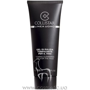 ������� ��������� ����-����� ��� ���� Collistar Linea Uomo Toning Cleansing Gel For The Face