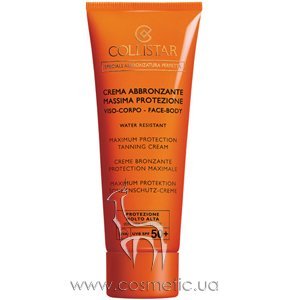 ���� ������������ ������ �� ������ ��� ���� � ���� Collistar Speciale Abbronzatura Perfetta Maximum Protection Tanning Cream SPF 50+