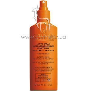 ����������� �������������� ������� ��� ���� � ���� Collistar Speciale Abbronzatura Perfetta Supertanning Moisturizing Milk Spray SPF 15