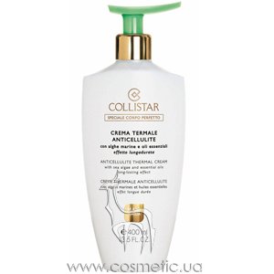 ��������������� ���� � ���������� ������� ���������� Collistar Speciale Corpo Perfetto Anticellulite Thermal Cream With Sea Algae And Essential Oils