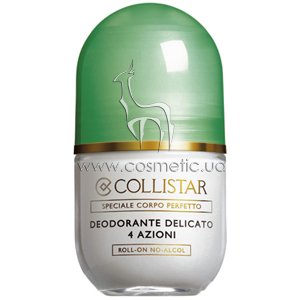 Нежный роликовый дезодорант 4-фазного действия Collistar Speciale Corpo Perfetto Delicate 4 Actions Deodorant Roll-On