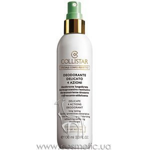 Дезодорант-спрей 4-фазного действия Collistar Speciale Corpo Perfetto Delicate 4 Actions Deodorant Spray No-Gas Long Lasting