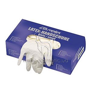 Перчатки латексные (маленькие) Comair Vinyl-Handschuhe 3012326