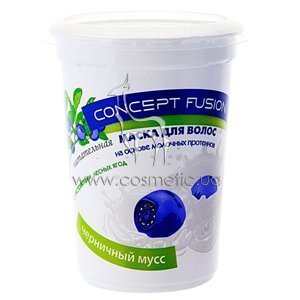 ����������� ����� � ���������� ������ ���� ���������� ���� Concept Blueberry Mousse Fusion Mask