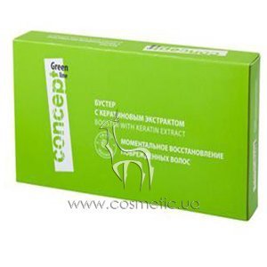������ � ����������� ���������� Concept Green Line Booster with Keratin Extract