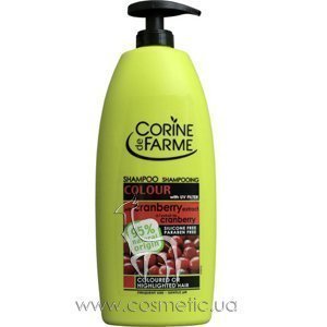 ������� ��� ��������� ����� � ���������� ������ Corine De Farme Shampoo With Cranberry Extract