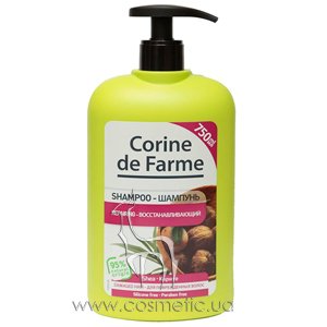 ������� ��������������� � ������ ������ Corine De Farme Shampoo With Shea Butter