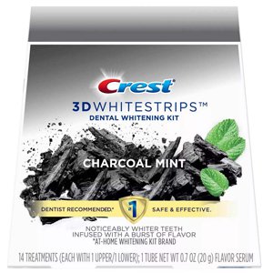 ������� ��� ����������� ����� Crest 3D Whitestrips Charcoal Mint Teeth Whitening Kit