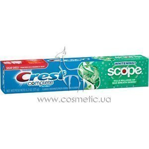 ������������ � ���������� ������ ����� Crest Complete Multi-Benefit Whitening +Scope