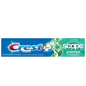 ������������ ������ ����� Crest Complete Plus Whitening Scope Minty Fresh Striped