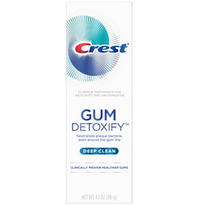 ������ ����� ������������� ������ Crest Gum Detoxify Deep Clean Toothpaste
