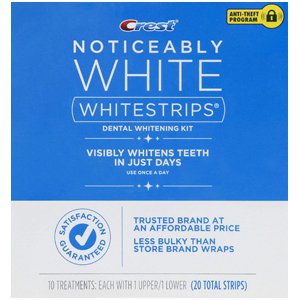 ������������ ������� ��� ����� Crest Noticeably White Whitestrips Dental Whitening Kit
