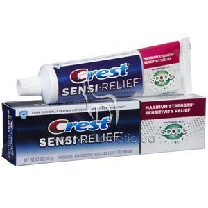 ������������ ������ ����� ��� �������������� ����� Crest Sensi-Relief Whitening + Scope Toothpaste