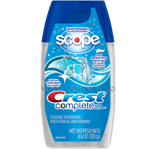 ����-����� ��� ����� Crest Whitening Plus Scope Toothpaste Liquid Gel Cool Peppermint