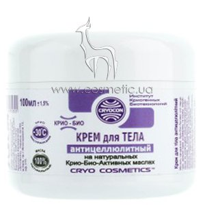 ���� ��� ���� ���������������� � ������������ ����-���-��������� ������� ����� ����, �������� ����, ��������� � ������ Cryo Cosmetics Anti-Cellulite Body Cream