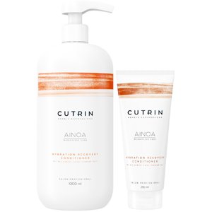 Кондиционер для сухих пушистых и вьющихся волос. Cutrin Ainoa Hydration Recovery Conditioner