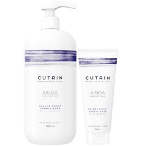 ����������� ��� �������� ������ ���������� � ������ ������� Cutrin Ainoa Volume Boost Conditioner