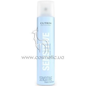 ��� ������-������� �������� ��� ������� Cutrin Sensitive Finish It Hair Spray Super Strong No Fragrances
