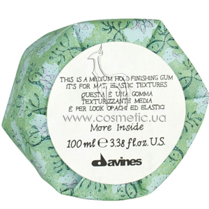 �������-���� ��� ������� ��������� �������� Davines More Inside Medium Hold Finishing Gum