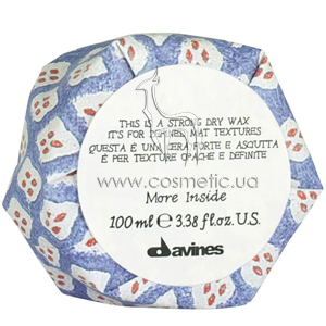 ����� ���� ��� ���������� ������� �������� Davines More Inside Strong Dry Wax