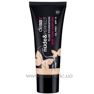 ��������� ������ Debby Nude & Perfect Fluid Foundation SPF15