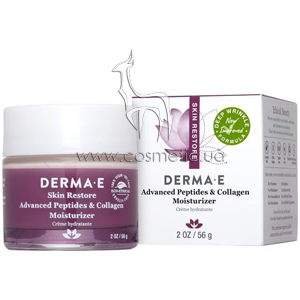 ����������� ���� � �������������� ��������� � ���������� Derma E Skin Restore Advanced Peptides and Collagen Moisturizer
