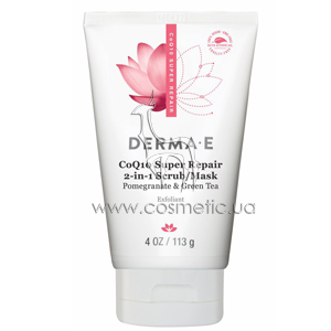 ���������������������� c����-����� 2-�-1 � ��������� CoQ10 Derma E CoQ10 Super Repair 2-in-1 Scrub/Mask