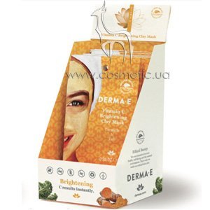 ����������� ����� �� ������ ����� � ��������� C Derma E Vitamin C Brightening Clay Mask