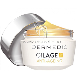 ������� ����������� ���� ��� ���� Dermedic Oilage Nourishing Day Cream That Restores Skin Density