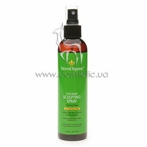 ����� ��������� �������� ��� ������� ����� DermOrganic Flex Hold Sculpting Spray with Argan Oil