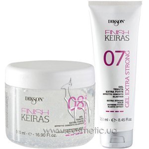 ������ ������� ���� � �������� ������� ������� Dikson Keiras Finish Gel Extra Strong
