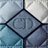 ����������� �������������� ���� ��� ��� Dior Make-Up 5 Couleurs Eyeshadow Iridescent #276 Carr� Bleu