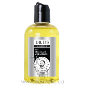 ����� ��� ������ � ������ 2 � 1 Dr. BS L Homme Pre-Shave & Beard Oil