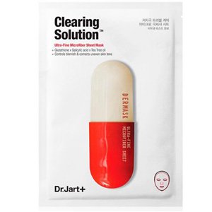 ��������� ����� �‎������� �������� Dr. Jart+ Dermask Clearing Solution Ultra-Fine Microfiber Face Sheet Mask