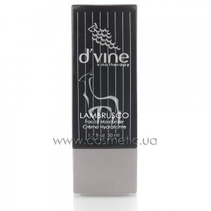 ������� ����������� ���� � ������� � ���������� �������� D'vine Lambrusco Facial Moisturizer